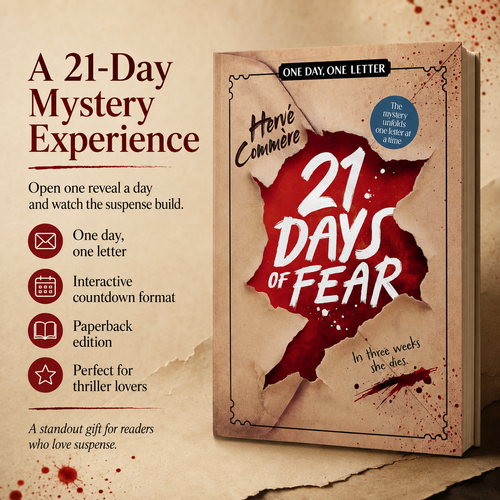 🎄📖 21 Days of Fear – Interactive 21-Day Mystery Advent Calendar Book with Sealed Daily Chapters 🔐😱
