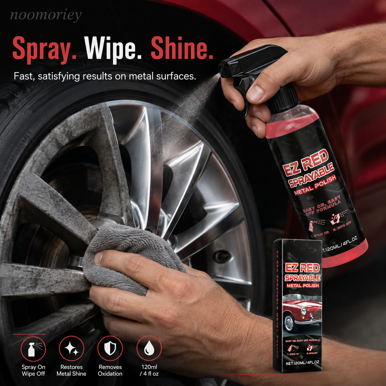 🔥 50% OFF Car Metal Polish & Restorer – Bring Back the Shine