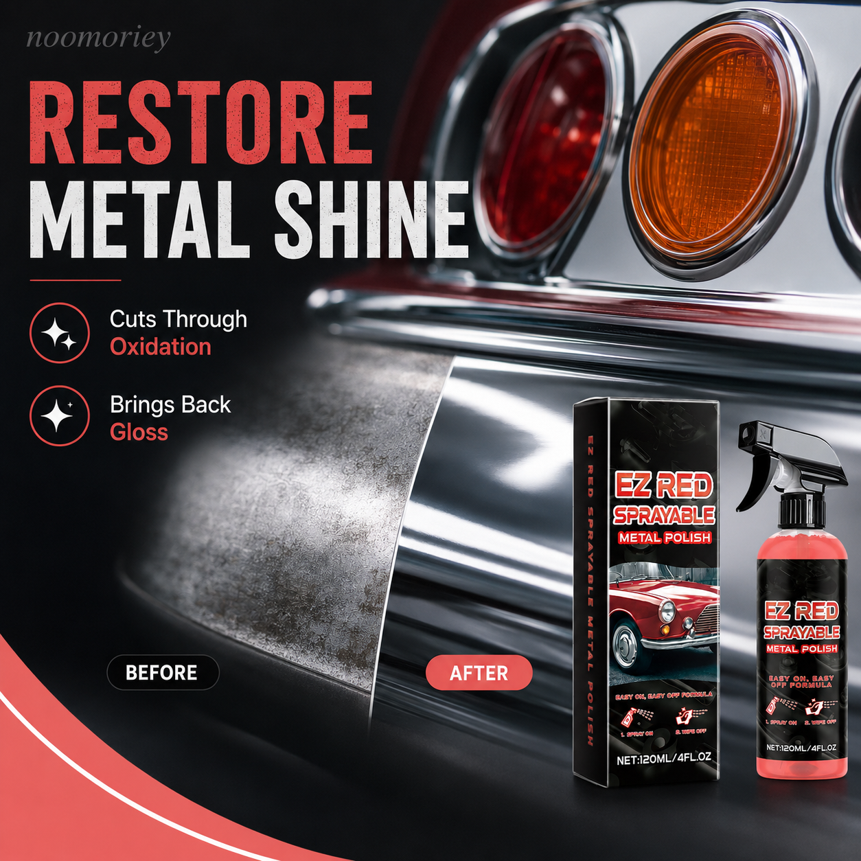 🔥 50% OFF Car Metal Polish & Restorer – Bring Back the Shine