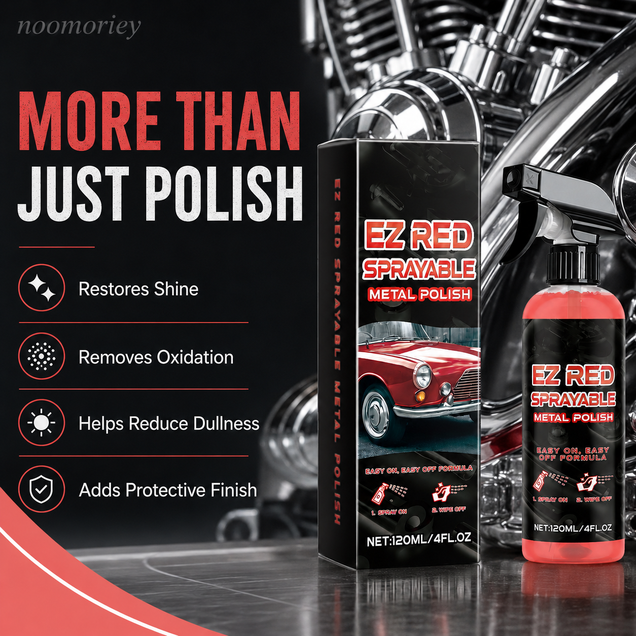 🔥 50% OFF Car Metal Polish & Restorer – Bring Back the Shine