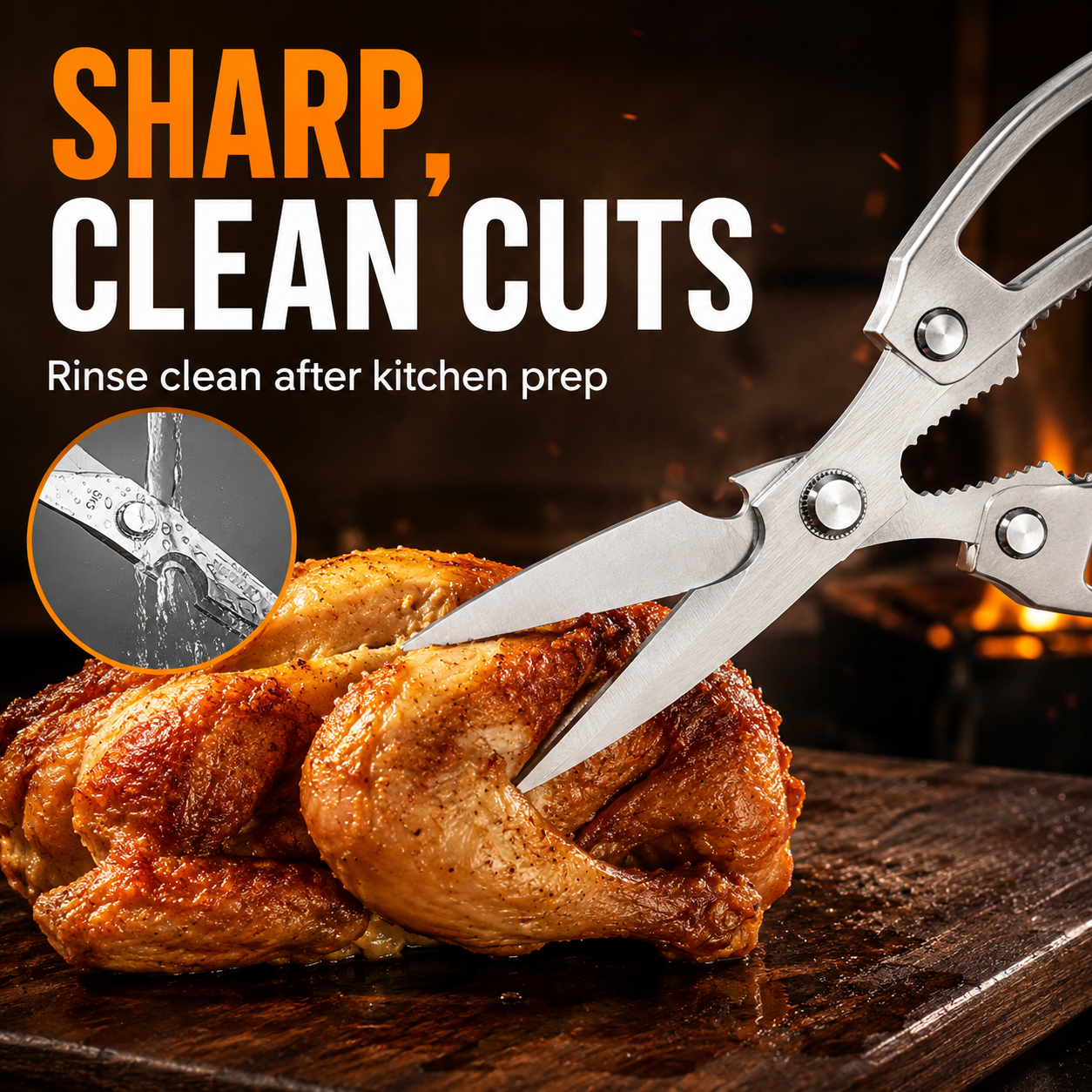 ⏰ Limited-Time 50% OFF Multipurpose Kitchen Scissors ✂️