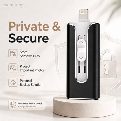 📱 50% OFF 4-in-1 Mobile USB Flash Drive – Back Up Photos & Free Up Space