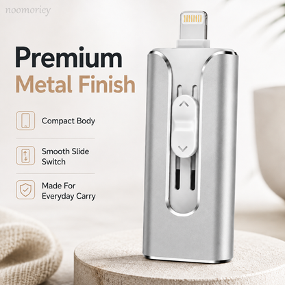 📱 50% OFF 4-in-1 Mobile USB Flash Drive – Back Up Photos & Free Up Space