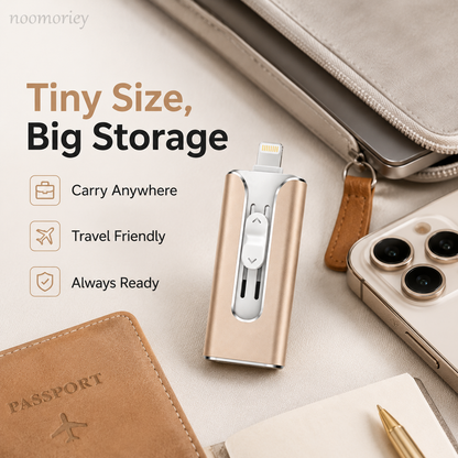 📱 50% OFF 4-in-1 Mobile USB Flash Drive – Back Up Photos & Free Up Space