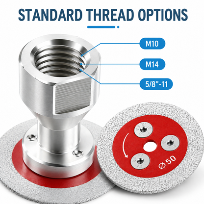 ⚡ 2-Inch Diamond Cutting Disc – Precise Cuts. Wet &amp; Dry Use.