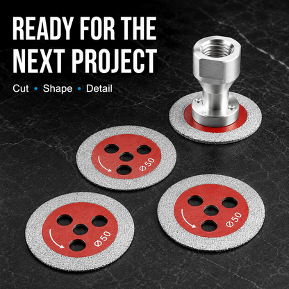 ⚡ 2-Inch Diamond Cutting Disc – Precise Cuts. Wet &amp; Dry Use.