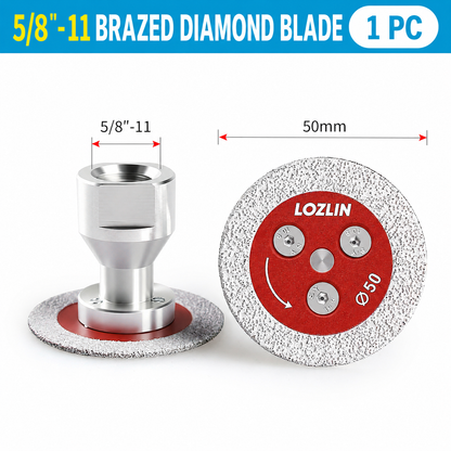 ⚡ 2-Inch Diamond Cutting Disc – Precise Cuts. Wet &amp; Dry Use.