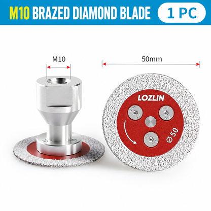 ⚡ 2-Inch Diamond Cutting Disc – Precise Cuts. Wet &amp; Dry Use.