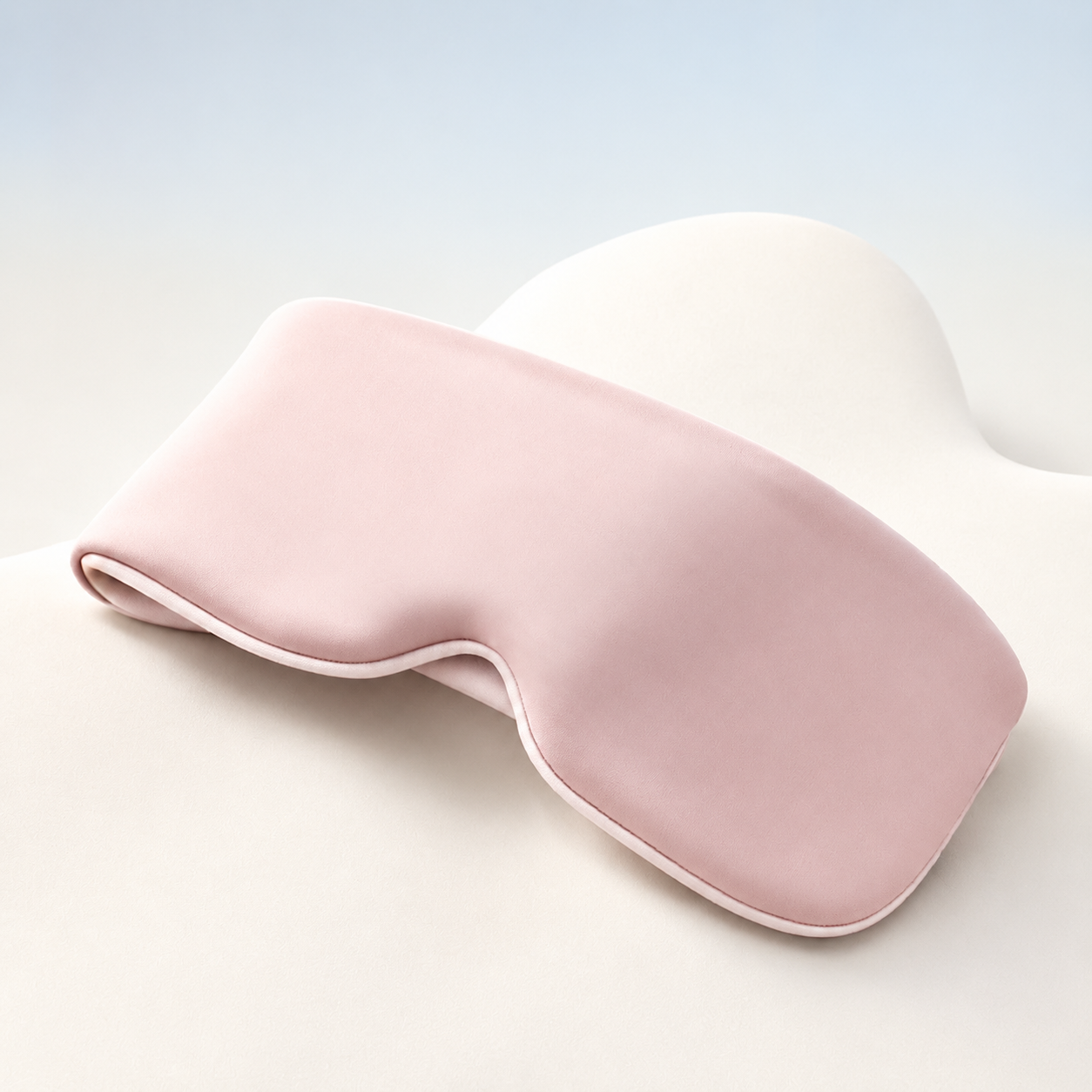 Lights Out Weighted Eye Mask, 360° Wraparound Total Blackout Sleep Mask, Soft Contoured Night Eye Cover for Deep Sleep, Travel, Naps and Shift Work