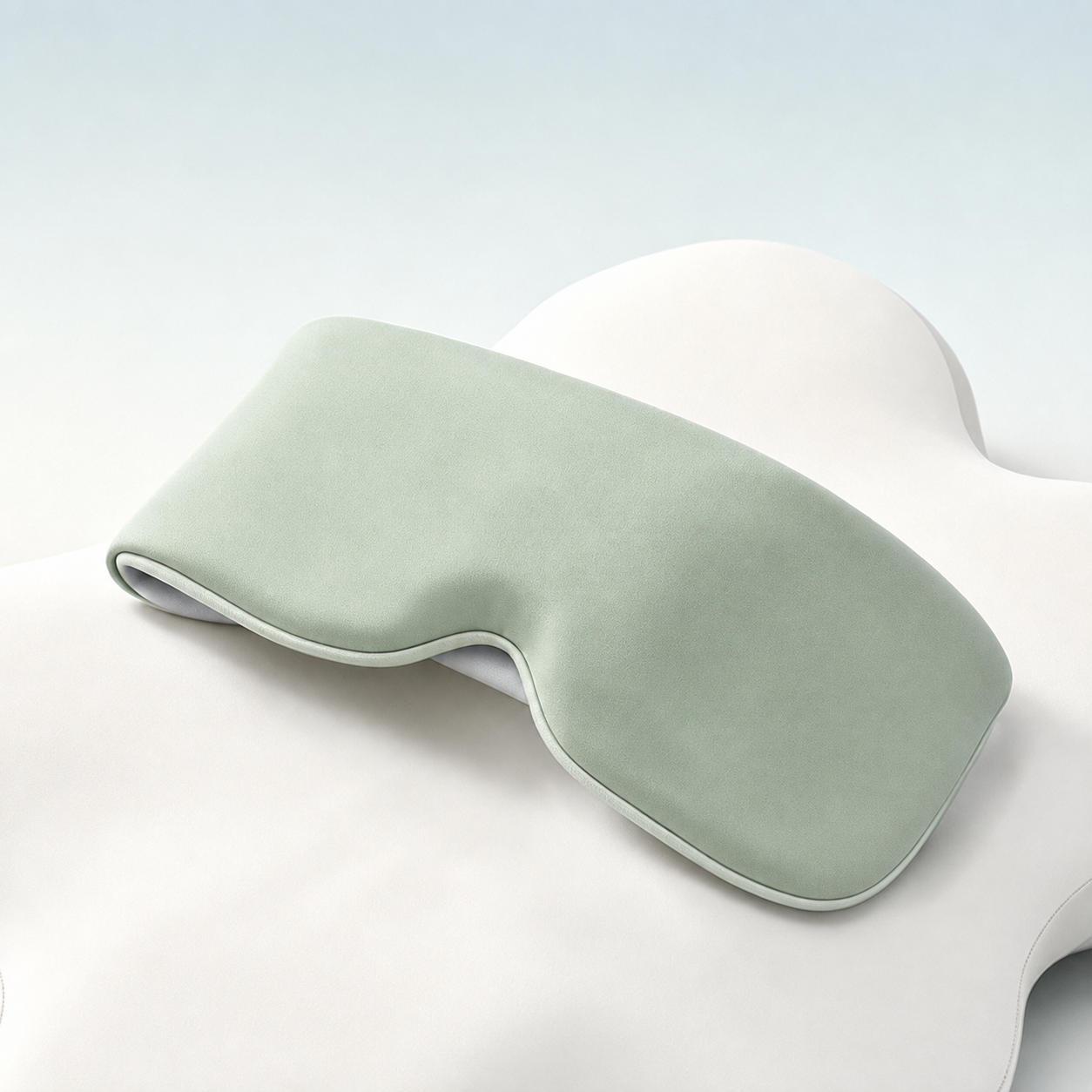 Lights Out Weighted Eye Mask, 360° Wraparound Total Blackout Sleep Mask, Soft Contoured Night Eye Cover for Deep Sleep, Travel, Naps and Shift Work