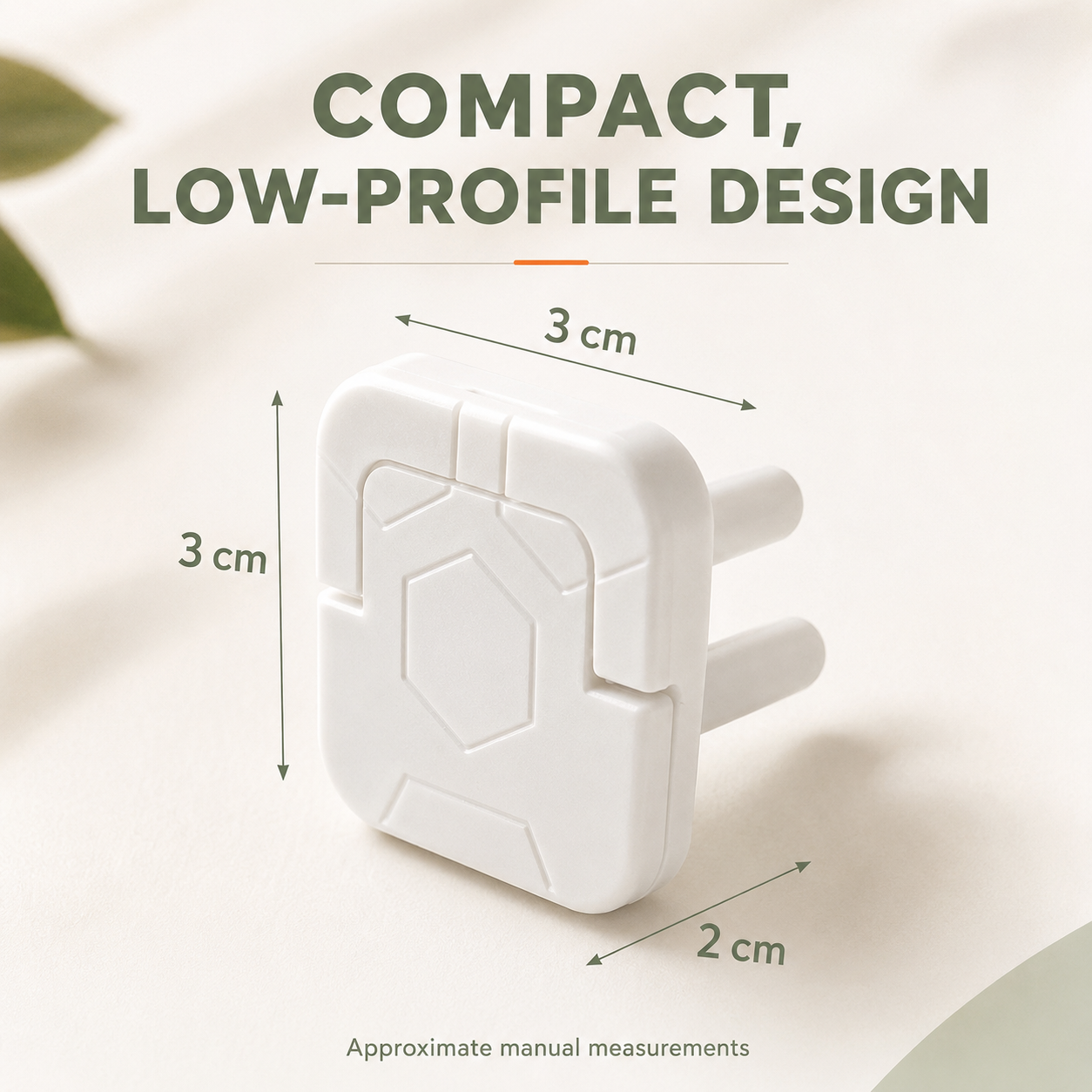 Baby Proof Socket Covers with Smart Handle Design