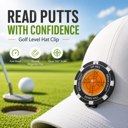 Portable Golf Green Reader & Ball Marker – High-Precision Putting Alignment Tool for Accurate Green Reading