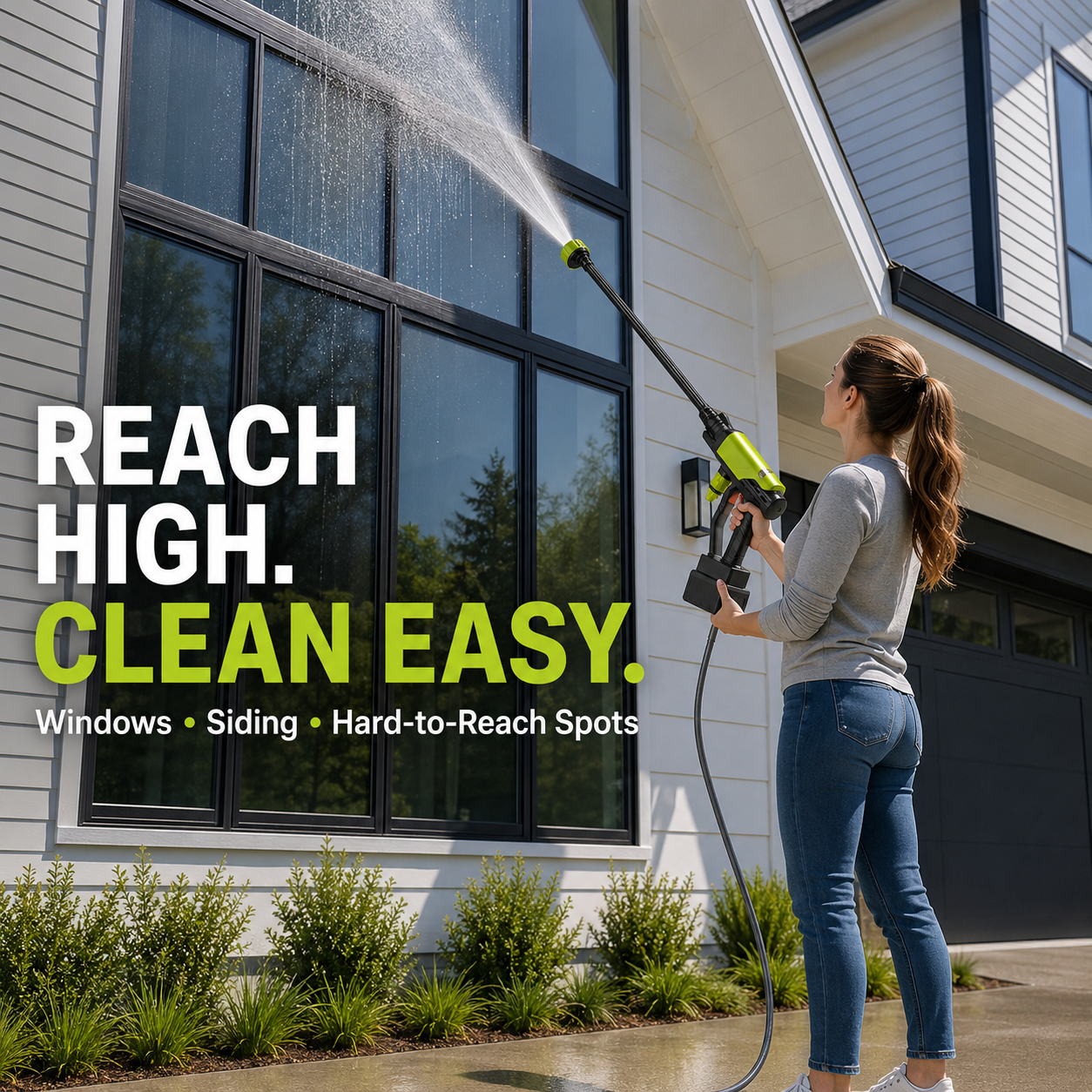 Cordless Portable Pressure Washer | Battery-Powered High-Pressure Car Wash Gun for Home & Outdoor Cleaning