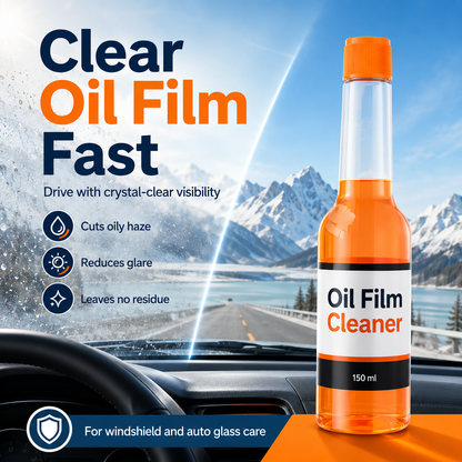 Glass Cleaner Powerful Stain Remover, Oil Film Remover