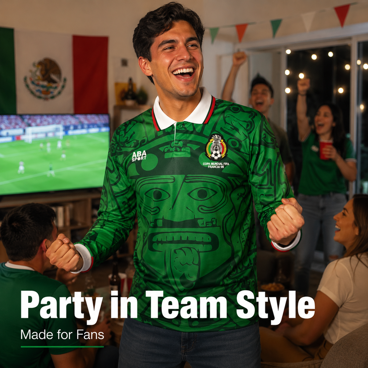 1998 Mexico Soccer National Team Home BLACK Nostalgia Soccer Jersey #2 Suarez #3 Sanchez Classic Breathable Quick Dry Soccer Jersey