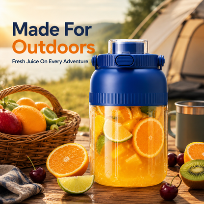 800ml Portable Electric Juicer Blender – Fresh Juice, Smoothies & Shakes Anywhere