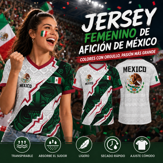 2026 New Mexican Soccer Jersey , Men's Mexico Aztec Calendar Style Jerseys, Soccer Lover Gift