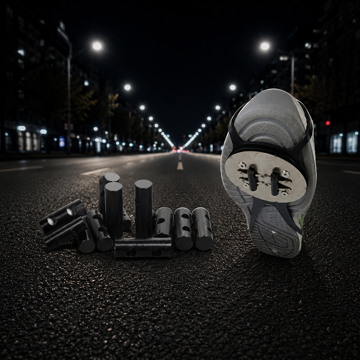 Motorcycle Shoe Spark Accessory for Night Rides