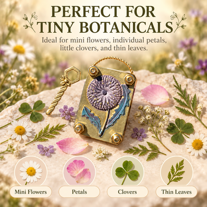 🌼 50% OFF Today! Mini Flower Press Keepsake for Tiny Blooms & Petals
