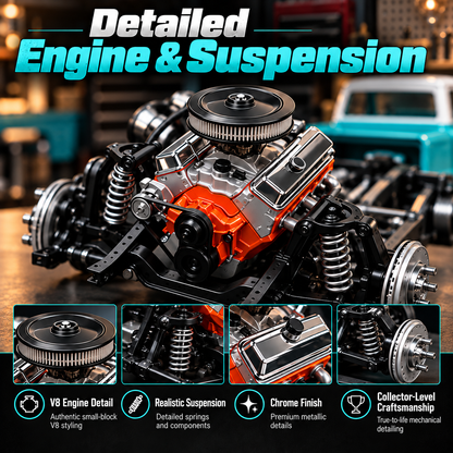 🎁 50% OFF Model Kit – Premium Classic Truck Gift for Collectors & Hobbyists 🏆