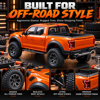 🚙 50% OFF 🔥 DIY Off-Road Pickup Truck Model Kit – Build Your Own Detailed Display Truck