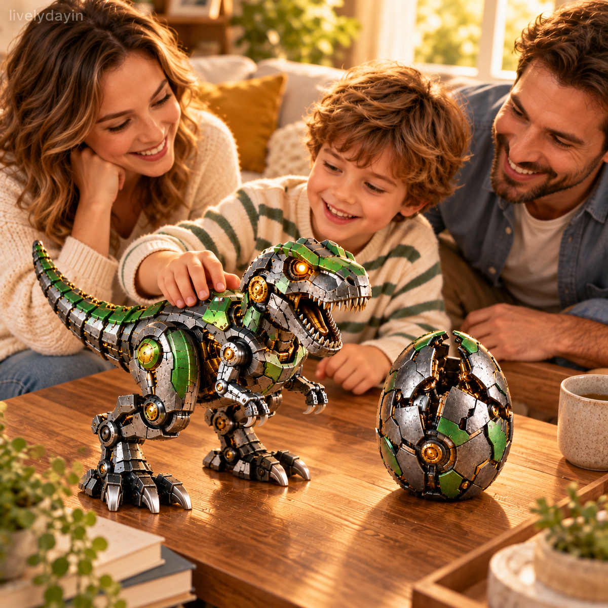 🔥⚙️🦖 Mechanical T-Rex Egg – From Mysterious Egg to Mighty Robotic Dinosaur! 🥚✨