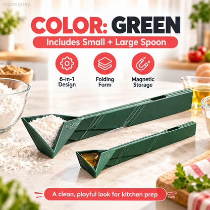 Polygons 3-in-1 Folding Measuring Spoons