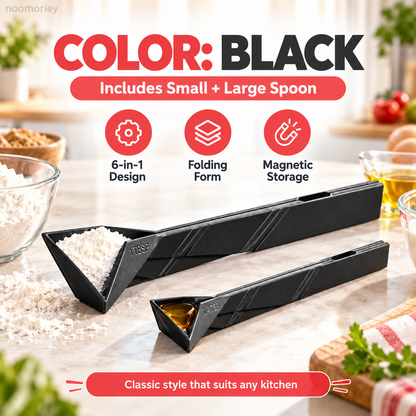 Polygons 3-in-1 Folding Measuring Spoons