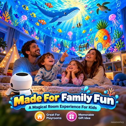 🌊 Ocean-Themed Projector Light – Bring Underwater Magic to Your Room ✨