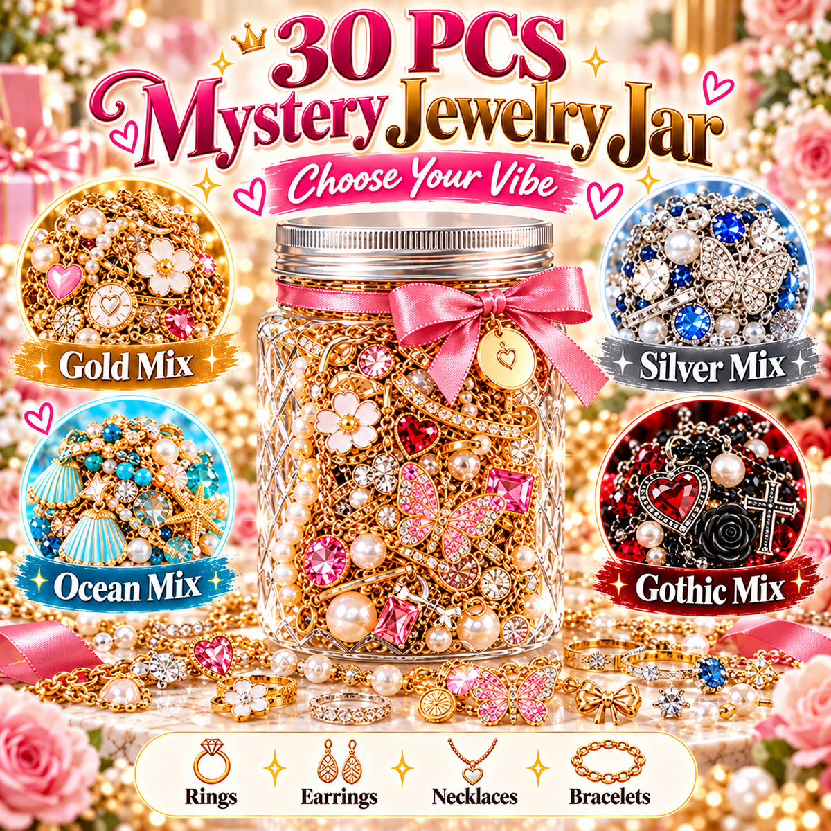 💖 Jewelry Jar – Curated Surprise Jewelry Based on Your Aesthetic