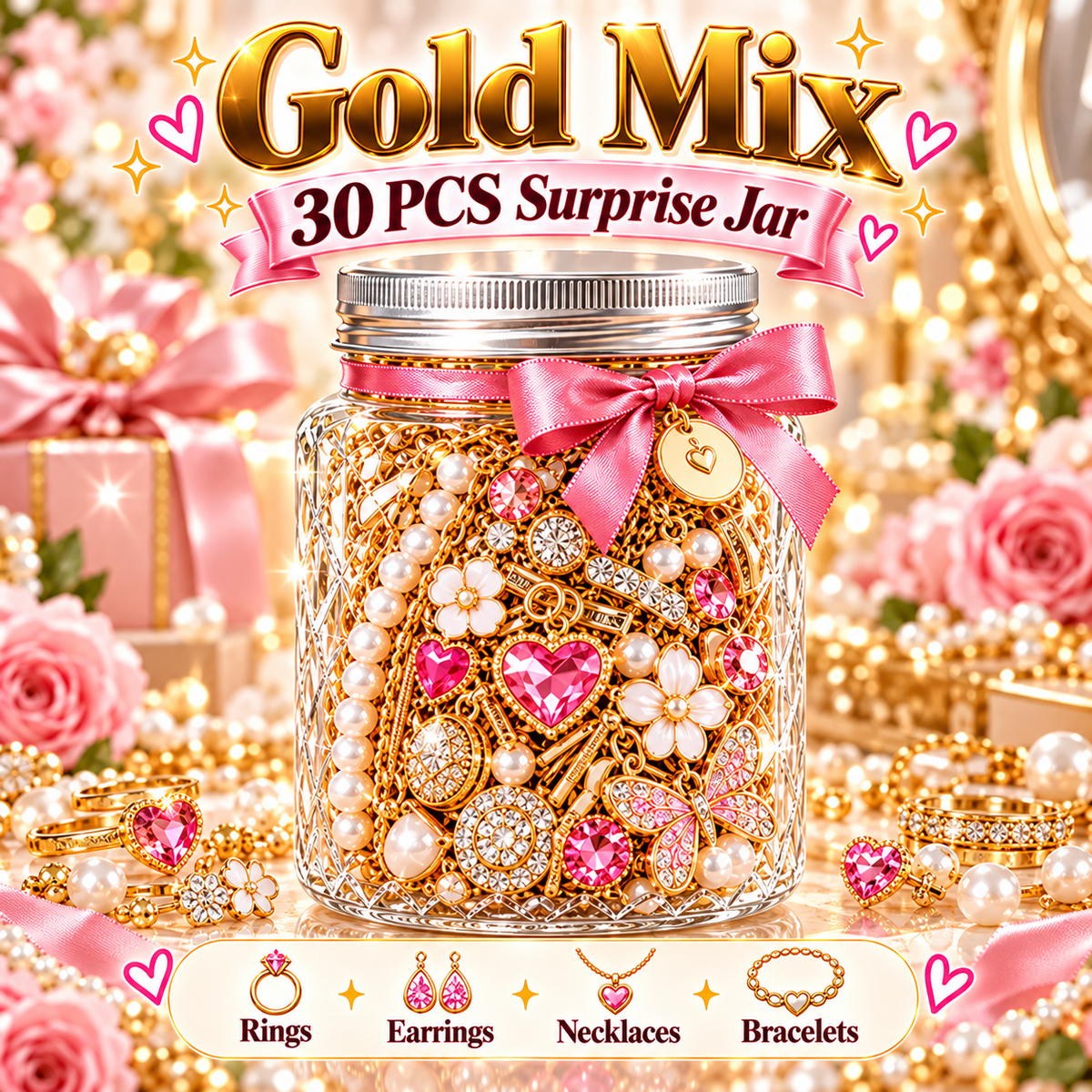 💖 💎Jewelry Jar – Curated Surprise Jewelry Based on Your Aesthetic