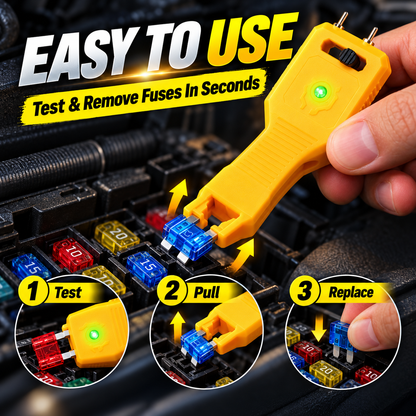 🚗 50% OFF Automotive Fuse Tester – LED Indicator & Built-In Fuse Puller 💡