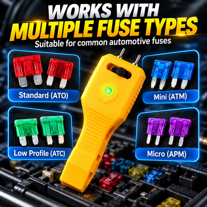 🚗 50% OFF Automotive Fuse Tester – LED Indicator & Built-In Fuse Puller 💡
