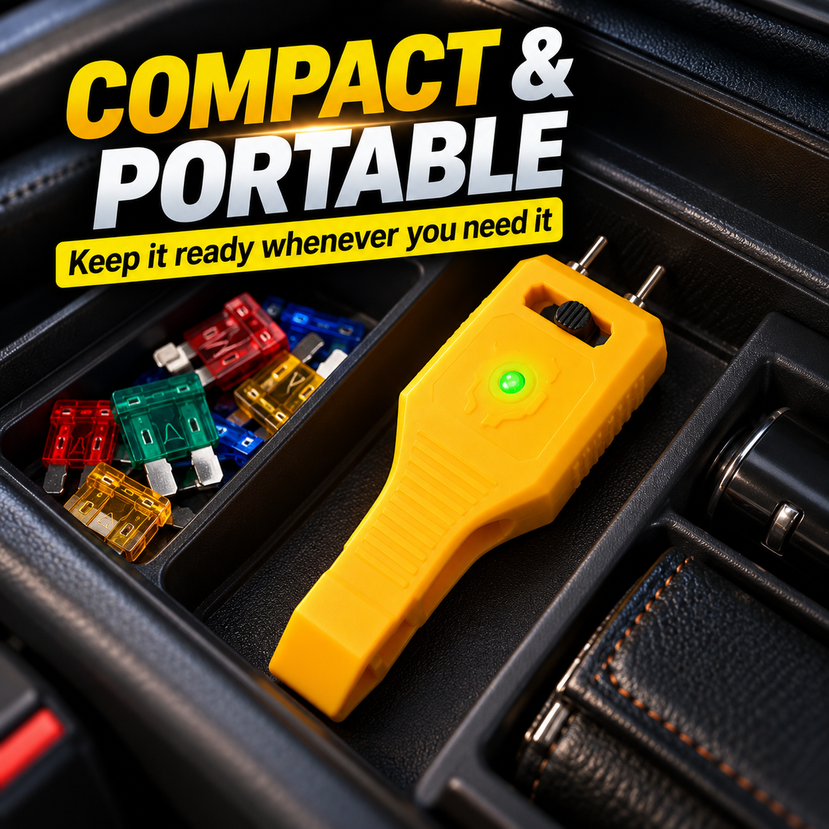 🚗 50% OFF Automotive Fuse Tester – LED Indicator & Built-In Fuse Puller 💡