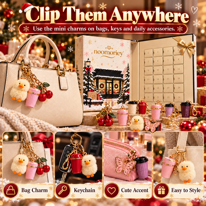🎁 50% OFF Christmas Mystery Charm Advent Calendar – 24 Days of Surprises ✨