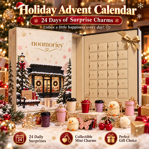 🎁 50% OFF Christmas Mystery Charm Advent Calendar – 24 Days of Surprises ✨