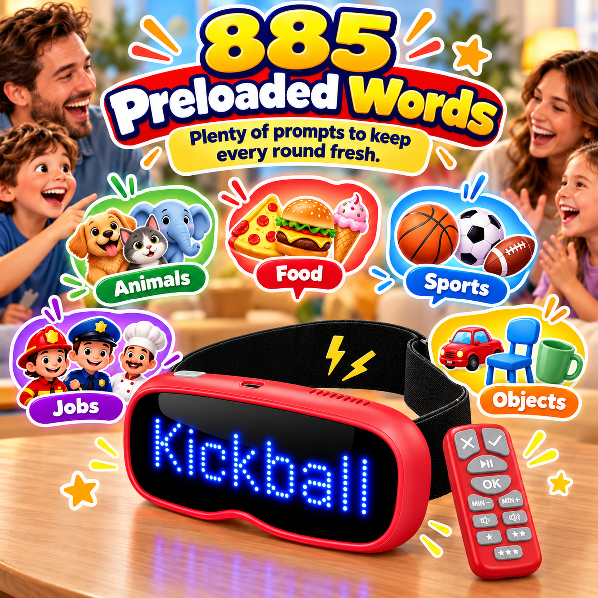 😂 50% OFF Today! Laugh-Out-Loud Headband Word Guessing Game for 2–6 Players