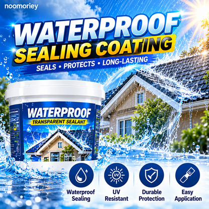 💧 50% OFF Transparent Waterproof Sealing Coating – Seal & Protect Outdoor Surfaces 🛡️