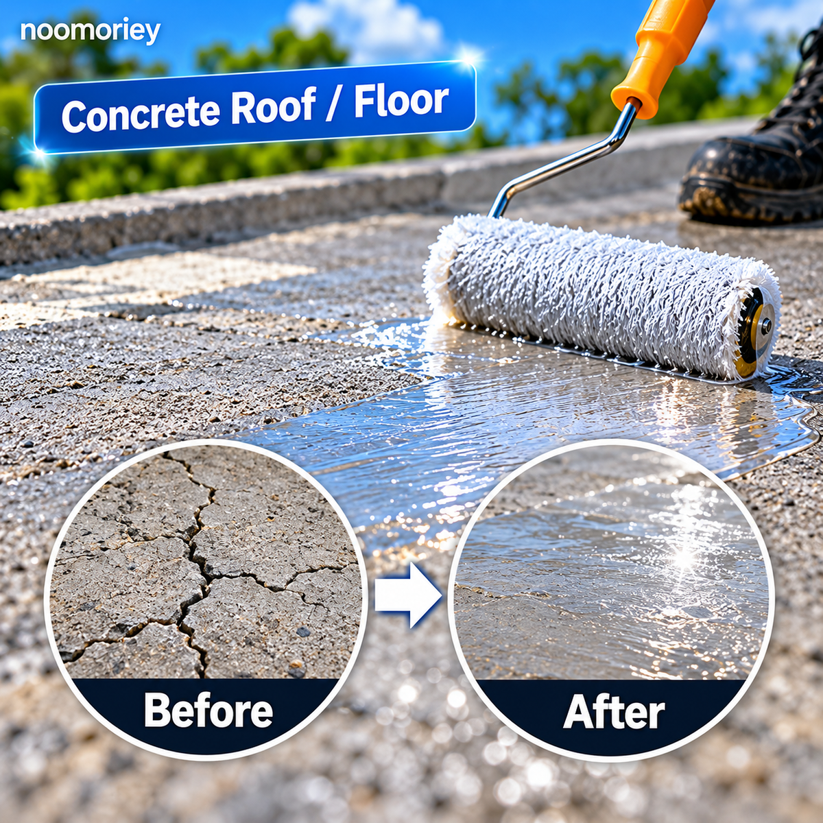 💧 50% OFF Transparent Waterproof Sealing Coating – Seal & Protect Outdoor Surfaces 🛡️