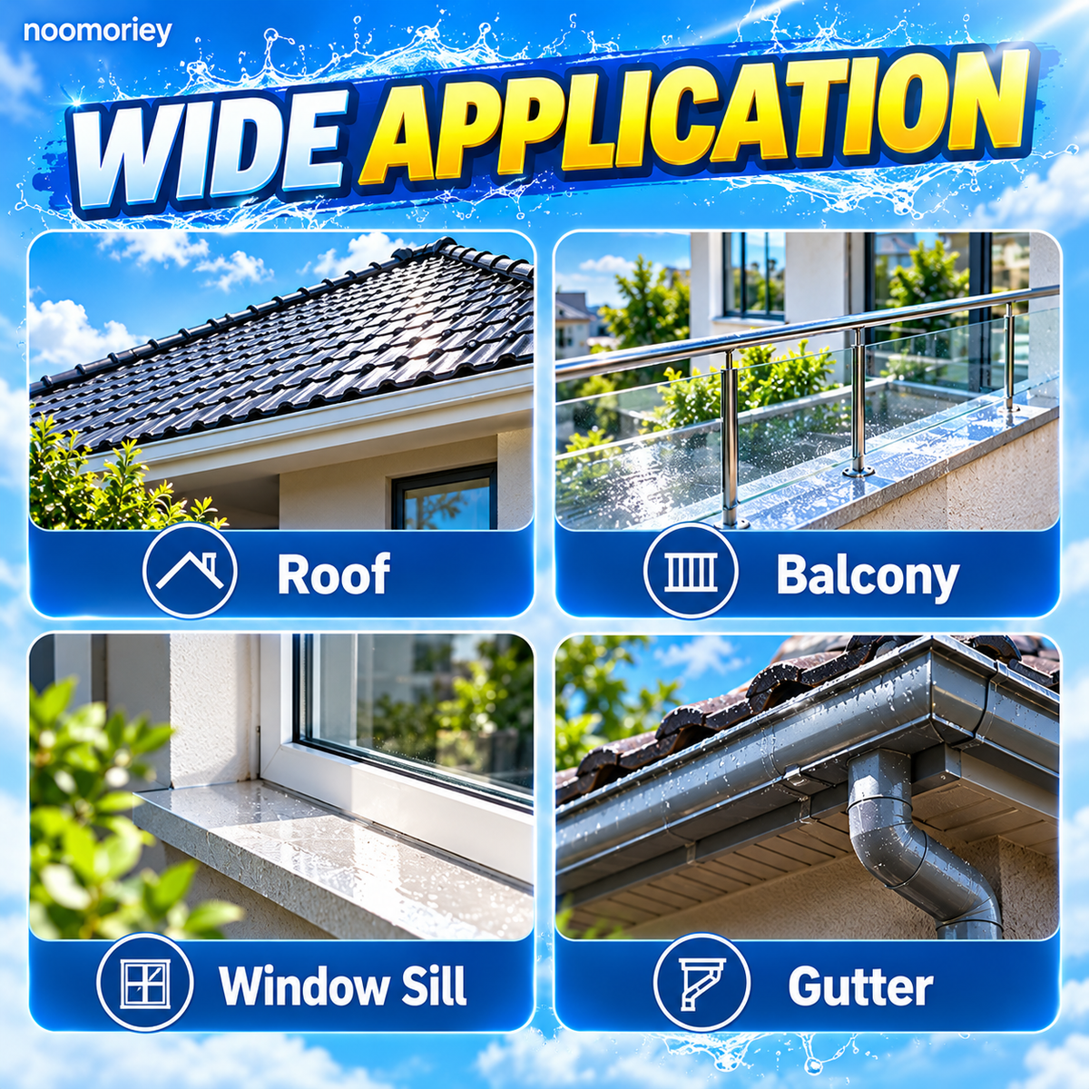 💧 50% OFF Transparent Waterproof Sealing Coating – Seal & Protect Outdoor Surfaces 🛡️