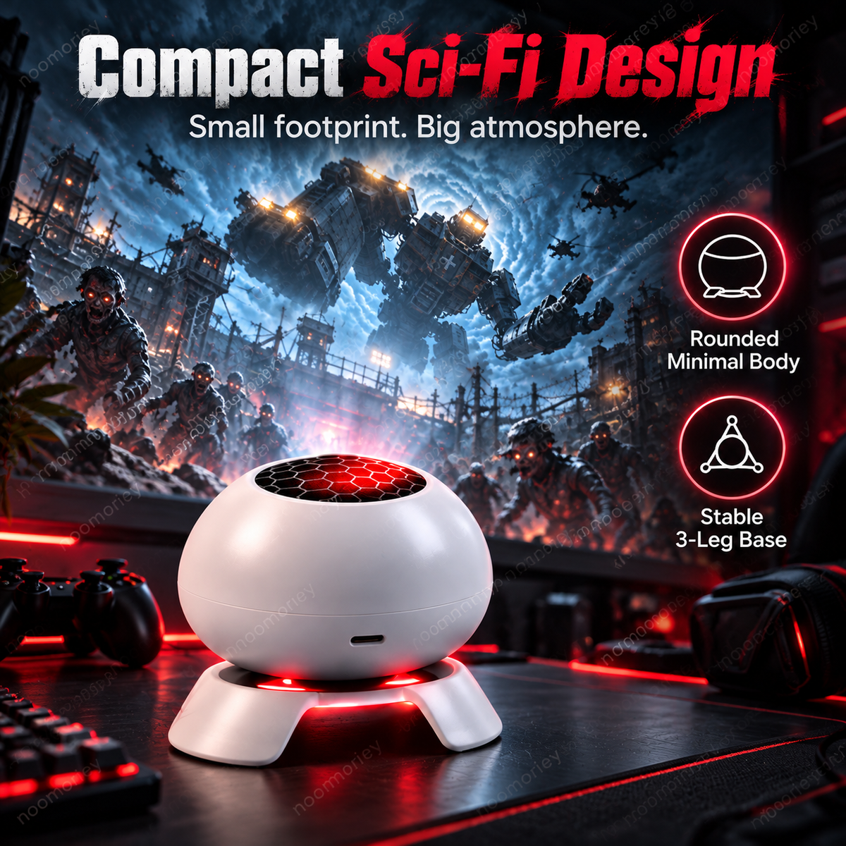 🎮 50% OFF 🌌 Cinematic Gaming Atmosphere Projector – Transform Your Room Into Another World