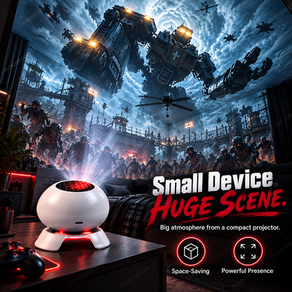🎮 50% OFF 🌌 Cinematic Gaming Atmosphere Projector – Transform Your Room Into Another World