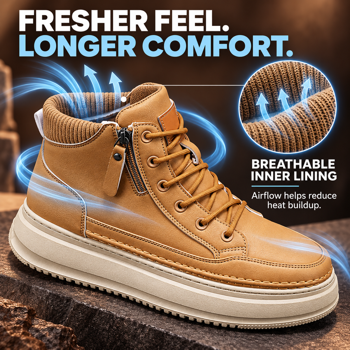 🥾 New 2026 Remi Field Boot – Slip-On Comfort, Men's & Women's Unisex Design