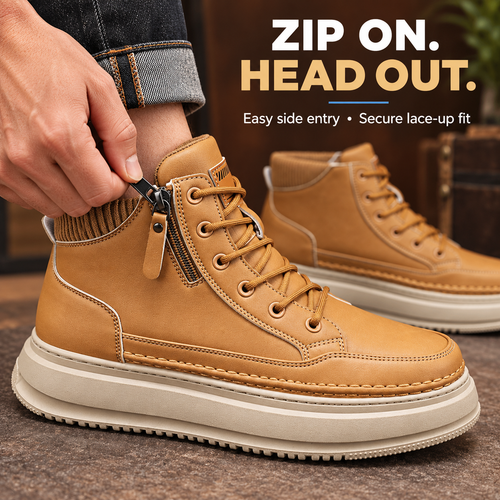 🥾 New 2026 Remi Field Boot – Slip-On Comfort, Men's & Women's Unisex Design