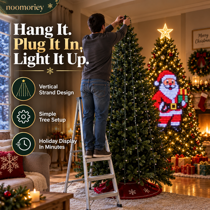 🎄 Animated LED Christmas Tree Lights
