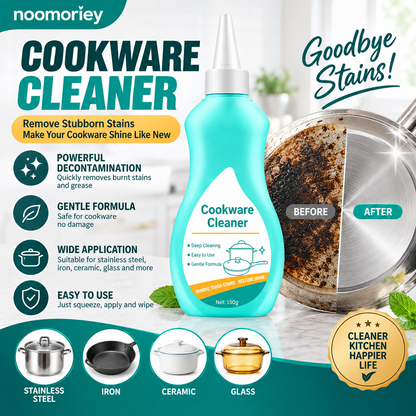 Heavy-Duty Cookware Stain Remover Gel – Removes Burnt-On Grease & Black Residue