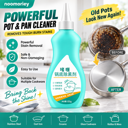 Heavy-Duty Cookware Stain Remover Gel – Removes Burnt-On Grease & Black Residue