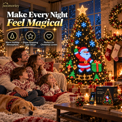 🎄 Smart LED Christmas Tree Lights ✨ DIY Holiday Patterns App Control Decoration