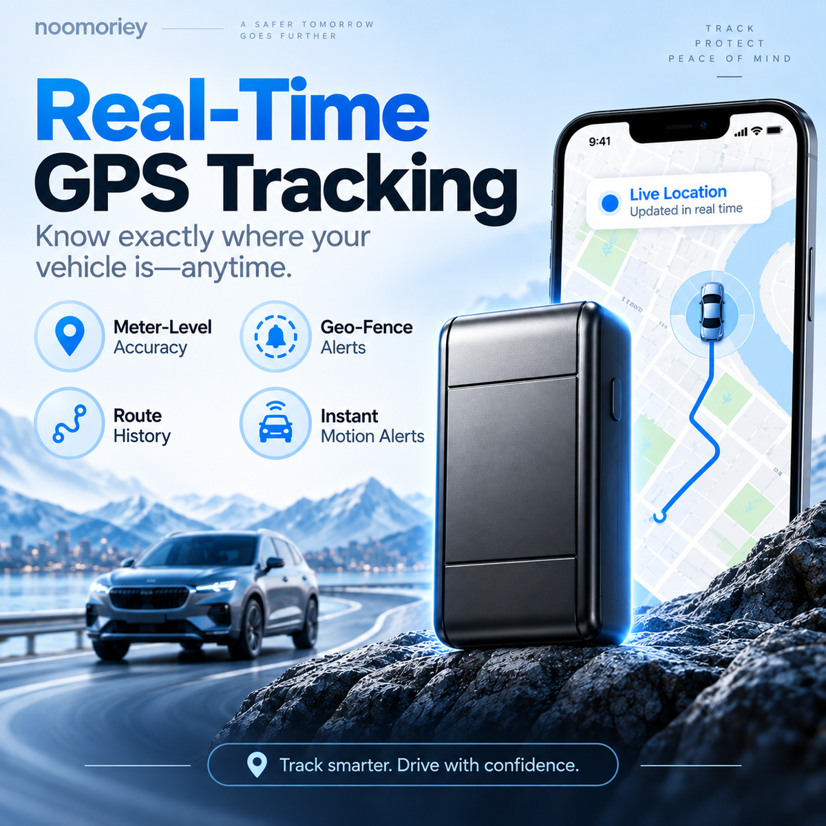 GPS Vehicle Tracker – Real-Time Tracking & Anti-Theft Device