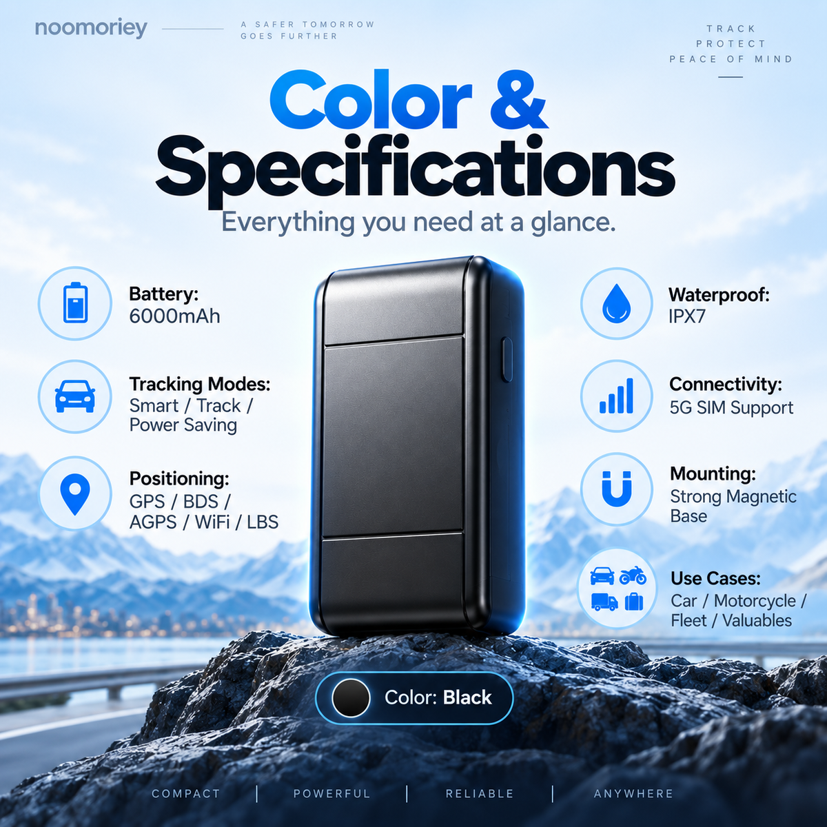 GPS Vehicle Tracker – Real-Time Tracking & Anti-Theft Device